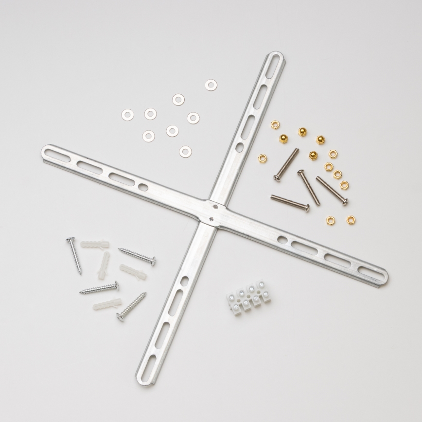 Brilagi - LED-kristallikattovalaisin MOZART 5xE14/40W/230V, halkaisija 40 cm, kultainen