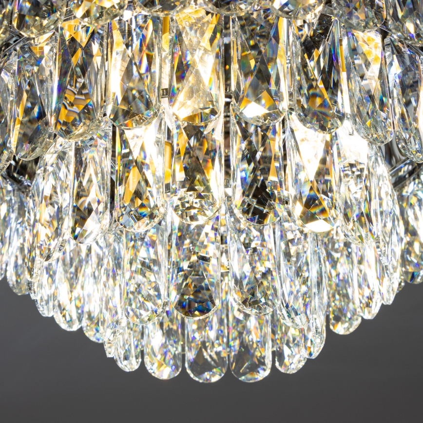 Brilagi - LED Kristallikattovalaisin VELURE 5xE14/40W/230V kulta