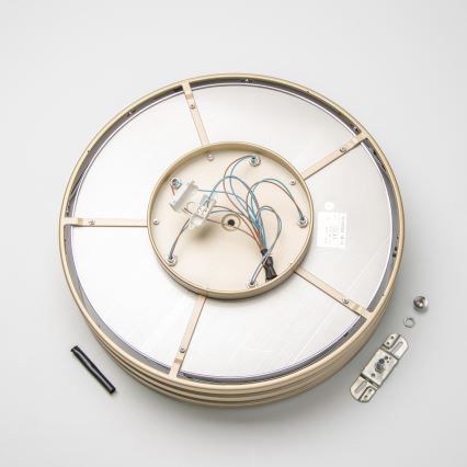 Brilagi - LED Kristallikattovalaisin VELURE 5xE14/40W/230V kulta