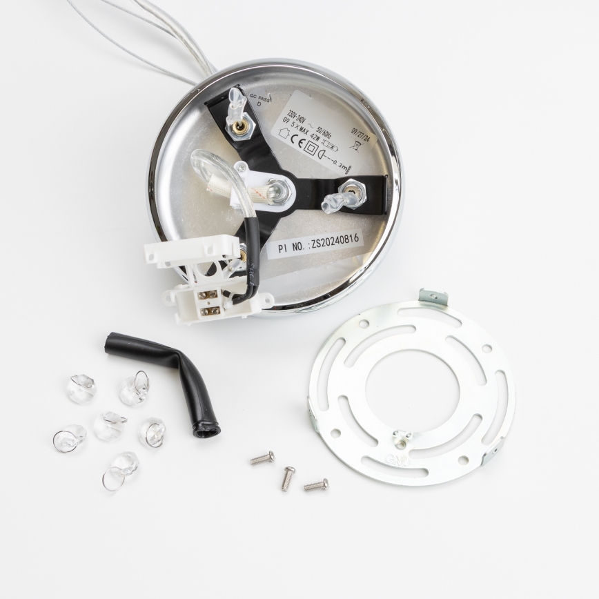 Brilagi - LED Kristallikruunu johdossa GLAMOUR 5xG9/42W/230V