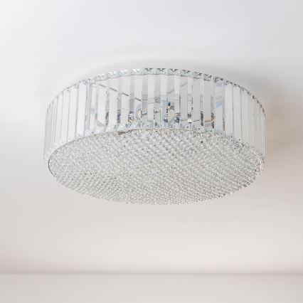 Brilagi - LED-kristallinen kattovalaisin GLAMOUR 5xG9/42W/230V halkaisija 46 cm