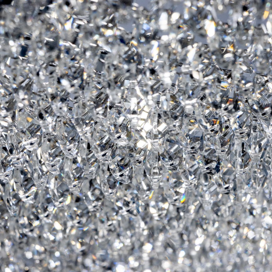 Brilagi - LED-kristallinen kattovalaisin GLAMOUR 5xG9/42W/230V halkaisija 46 cm