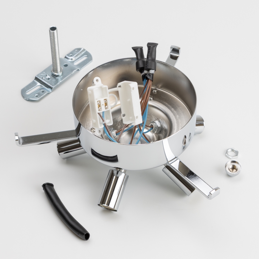 Brilagi - LED-kristallinen kattovalaisin GLAMOUR 5xG9/42W/230V halkaisija 46 cm