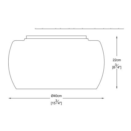 BRILAGI - LED-kristallikattovalaisin JEWEL 5xG9/40W/230V halkaisija 40 cm