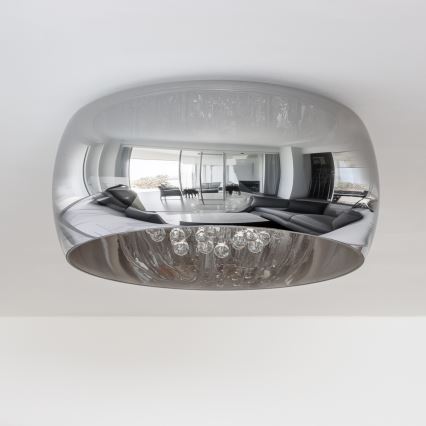 Brilagi - LED-kristallinen kattovalaisin JEWEL 6xG9/42W/230V Ø 50 cm
