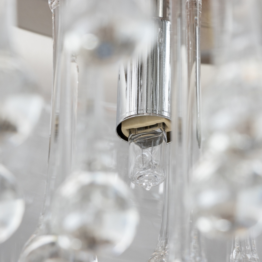 Brilagi - LED-kristallinen kattovalaisin JEWEL 6xG9/42W/230V Ø 50 cm