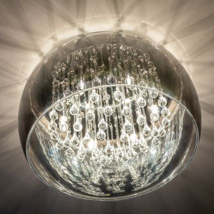Brilagi - LED-kristallinen kattovalaisin JEWEL 6xG9/42W/230V Ø 50 cm