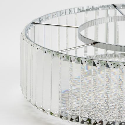 Brilagi - LED-kristalliriippuvalaisin vaijerilla GLAMOUR 5xG9/42W/230V
