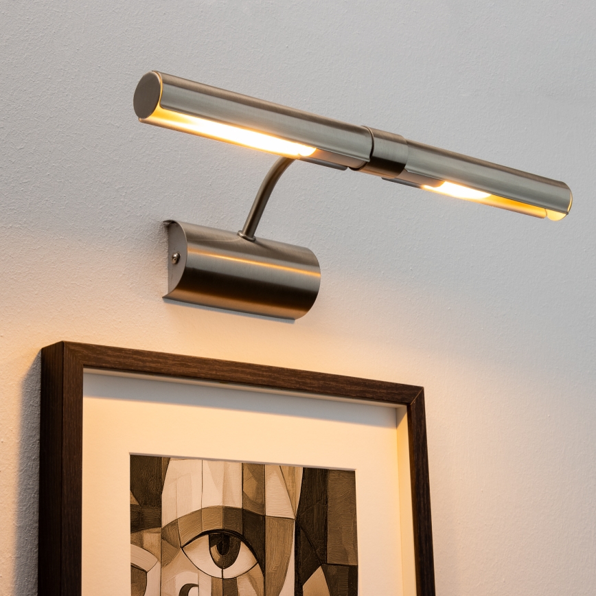 Brilagi - LED-kuvavalo DANAE 2xE14/4W/230V 3000K mattakromi