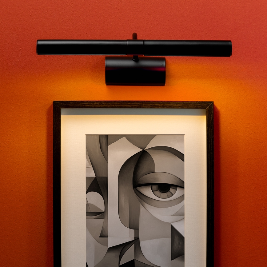 Brilagi - LED-kuvavalo DANAE 2xE14/4W/230V 3000K musta