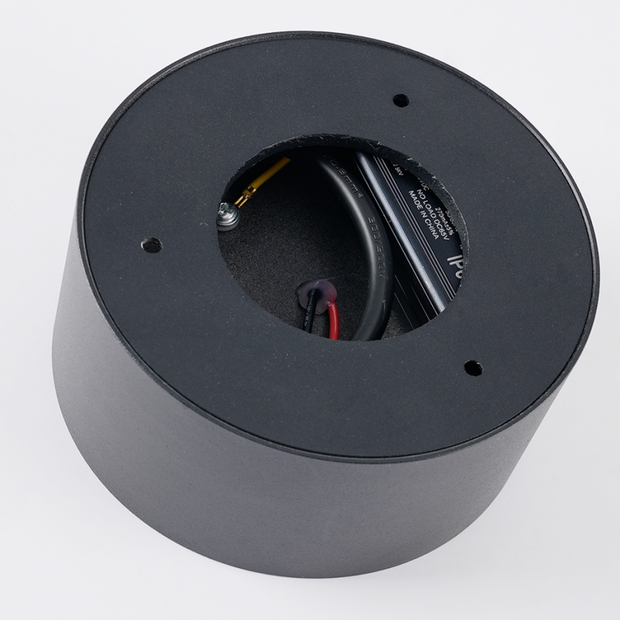 Brilagi - LED-kylpyhuoneen kattovalaisin FORIS LED/14W/230V Ø 12 cm antrasiitti IP44