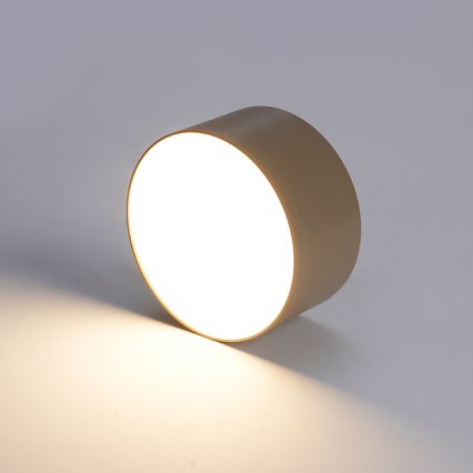 Brilagi - FORIS LED/14W/230V kylpyhuoneen kattovalaisin, halkaisija 12 cm, beige, IP44
