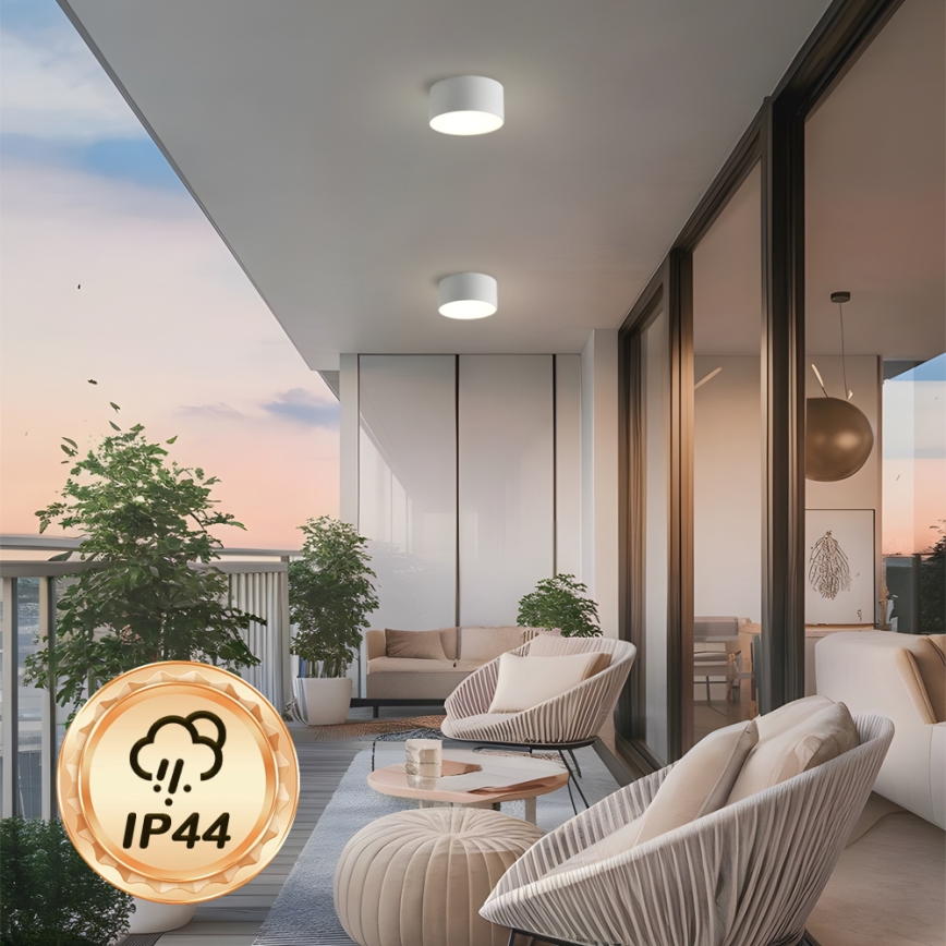 Brilagi - LED-kylpyhuoneen kattovalaisin FORIS LED/14W/230V Ø 12 cm valkoinen IP44