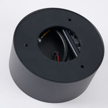 Brilagi - LED-kylpyhuoneen kattovalaisin FORIS LED/20W/230V Ø 15 cm musta IP44