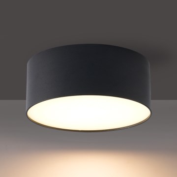 Brilagi - LED-kylpyhuoneen kattovalaisin FORIS LED/20W/230V Ø 15 cm musta IP44