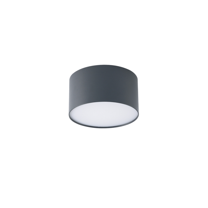 Brilagi - FORIS LED-kylpyhuoneen kattovalaisin LED/9W/230V, Ø 9 cm, antrasiitti, IP44, CRI 90