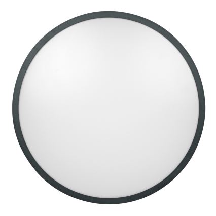 Brilagi - LED-kylpyhuoneen kattovalaisin anturilla ZENNA LED/18W/230V halkaisija 29,5 cm IP44 antrasiitti + kaukosäädin