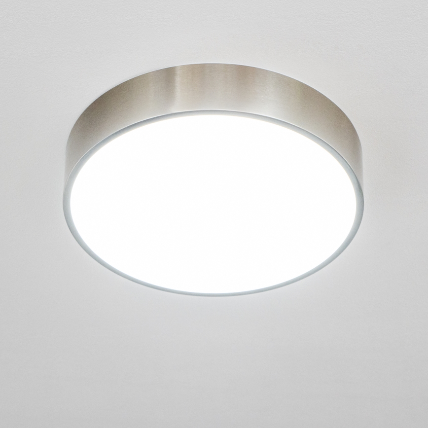 Brilagi - LED-kylpyhuoneen kattovalaisin POOL LED/24W/230V 3000/4000/5500K Ø 30 cm IP54 mattakromi