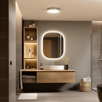 BRILAGI - LED-kattovalaisin kylpyhuoneeseen POOL LED/24W/230V 3000/4000/5500K halkaisija 30 cm IP54 messinki