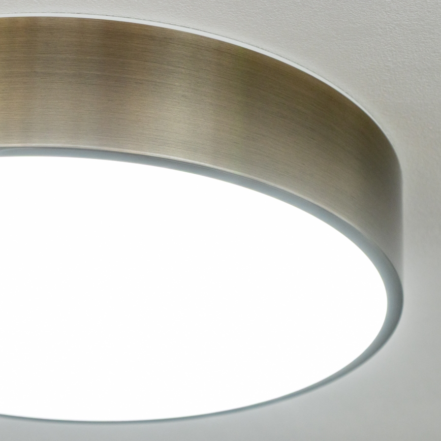 BRILAGI - LED-kattovalaisin kylpyhuoneeseen POOL LED/24W/230V 3000/4000/5500K halkaisija 30 cm IP54 messinki