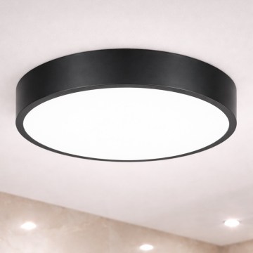 Brilagi - LED-kylpyhuoneen kattovalaisin POOL LED/36W/230V 3000/4000/5500K halkaisija 40 cm IP54 musta