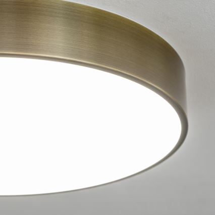 BRILAGI - LED-kylpyhuoneen kattovalaisin POOL LED/36W/230V 3000/4000/5500K Ø 40 cm IP54 messinki