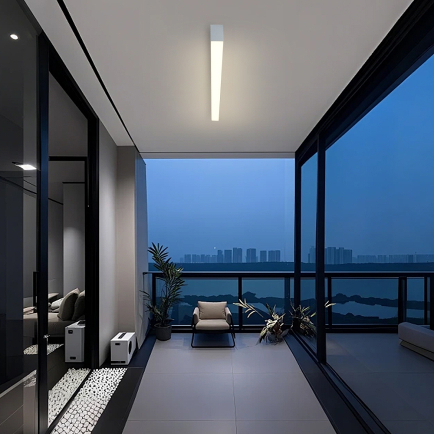 Brilagi - LED-kylpyhuoneen kattovalaisin SLEEKLINE LED/40W/230V 3000/4500/6000K hopeanvärinen IP44