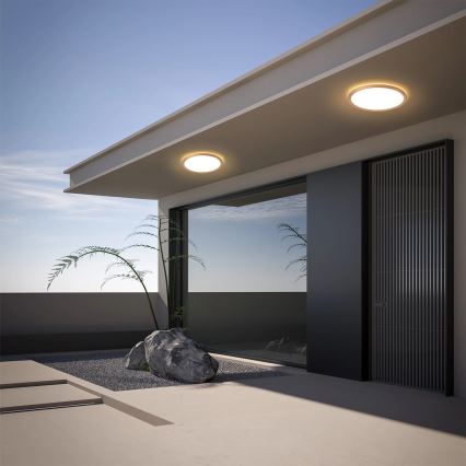 Brilagi - LED-kylpyhuoneen kattovalaisin ULTRA SLIM LED/18W/230V Ø 30 cm ruusukulta IP54