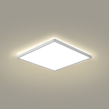 Brilagi - LED-kylpyhuoneen kattovalaisin ULTRA SLIM LED/18W/230V 30x30 cm hopea IP54