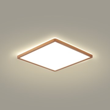 Brilagi - LED-kylpyhuoneen kattovalaisin ULTRA SLIM LED/18W/230V 30x30 cm ruusukulta IP54