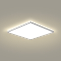 Brilagi - LED-kylpyhuoneen kattovalaisin ULTRA SLIM LED/24W/230V 42x42 cm hopea IP54