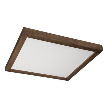 Brilagi - LED-kylpyhuoneen kattovalaisin WOODY FRAME LED/50W/230V 60x60 cm IP44 tammi/pähkinä