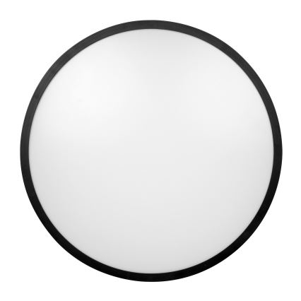 Brilagi - ZENNA LED-kylpyhuoneen kattovalaisin, 18 W, 230 V, halkaisija 29,5 cm, IP44, musta