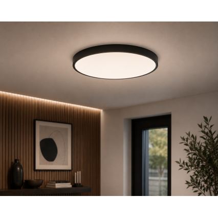 BRILAGI - LED-kylpyhuoneen kattovalaisin ZENNA LED/24W/230V Ø 35 cm IP44 musta