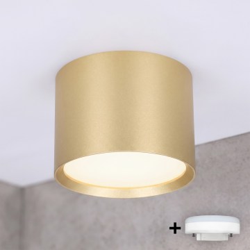 BRILAGI - LED Kylpyhuoneen kohdevalaisin SMOOTH 1xGX53/15W/230V 60x82 mm kultainen IP54