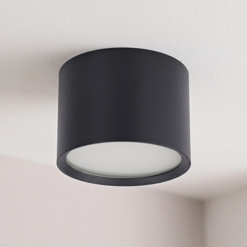 BRILAGI - LED-kylpyhuoneen kohdevalaisin SMOOTH 1xGX53/15W/230V 60x82 mm musta IP54