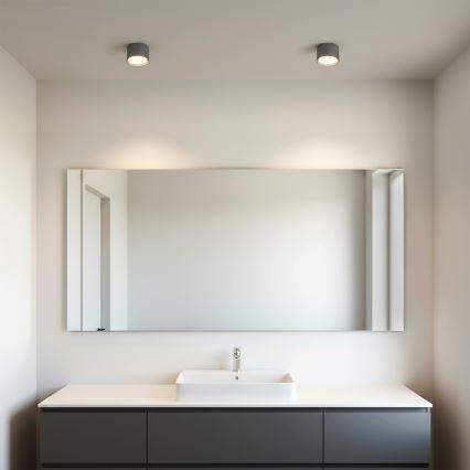 Brilagi - LED Kylpyhuoneen kohdevalaisin SMOOTH 1xGX53/15W/230V antrasiitti IP65