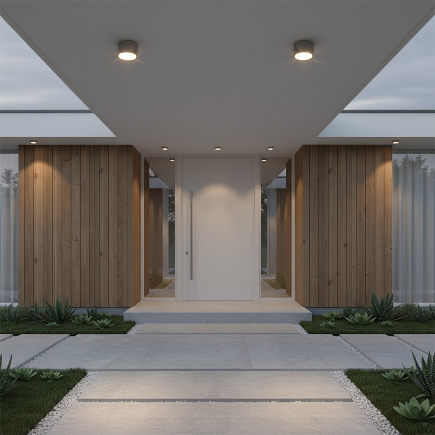 Brilagi - LED Kylpyhuoneen kohdevalaisin SMOOTH 1xGX53/15W/230V antrasiitti IP65