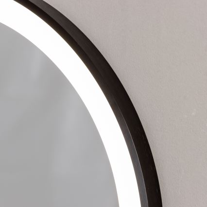 Brilagi - CANZO LED-kylpyhuonepeili LED/25W/230V 50x80 cm musta IP44 CRI 90 himmennettävä + CCT