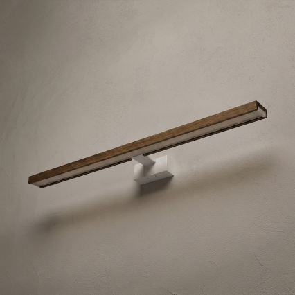 BRILAGI - LED-kylpyhuonepeilin valaistus 3-in-1 WOODY MIRROR LED/15W/230V 80 cm IP44 valkoinen/tammi pähkinä
