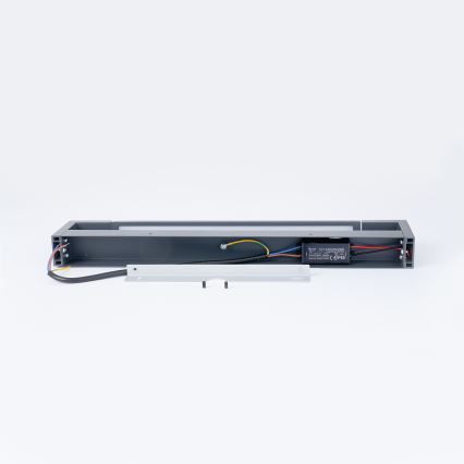 Brilagi - AQUA LINE LED-kylpyhuoneen peilivalaisin LED/12W/230V 45 cm IP44 antrasiitti CRI 90