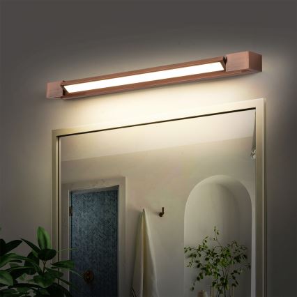 Brilagi - AQUA LINE LED kylpyhuoneen peilivalaisin LED/18W/230V 60 cm IP44 pronssi CRI 90
