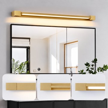 BRILAGI - LED-kylpyhuoneen peilivalaisin AQUA LINE LED/24W/230V 90 cm IP44 kulta CRI 90