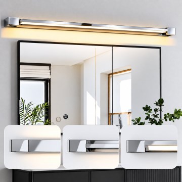 BRILAGI - LED-kylpyhuoneen peilivalaisin AQUA LINE LED/36W/230V 120 cm IP44 kiiltävä kromi CRI 90