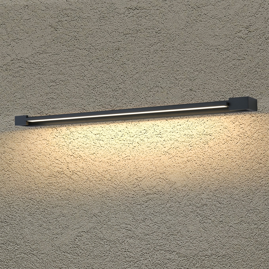 Brilagi - AQUA LINE LED - kylpyhuoneen peilivalaisin LED/36W/230V 120 cm IP44 musta CRI 90