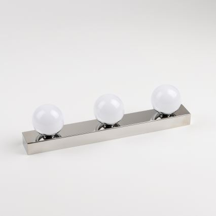Brilagi - LED-kylpyhuoneen peilivalaisin HOLLYWOOD 3xLED/3W/230V 39 cm IP44 kiiltävä kromi