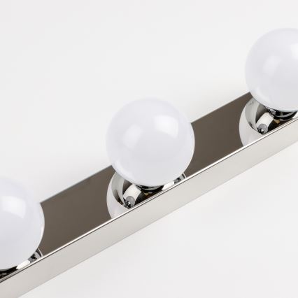 Brilagi - LED-kylpyhuoneen peilivalaisin HOLLYWOOD 3xLED/3W/230V 39 cm IP44 kiiltävä kromi
