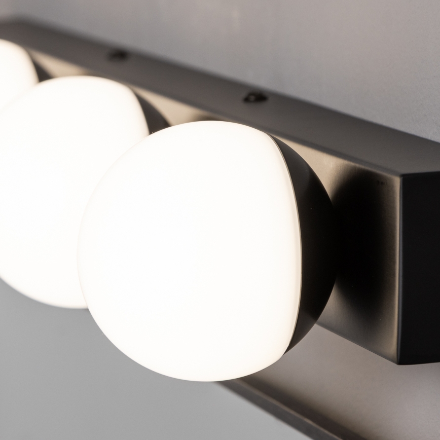 Brilagi - HOLLYWOOD LED-peilivalaisin 3xLED/3W/230V 39 cm IP44, musta