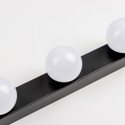Brilagi - HOLLYWOOD LED-peilivalaisin 3xLED/3W/230V 39 cm IP44, musta