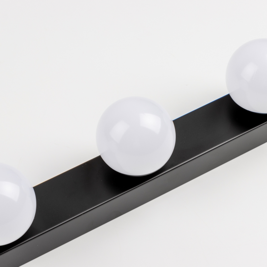 Brilagi - HOLLYWOOD LED-peilivalaisin 3xLED/3W/230V 39 cm IP44, musta